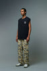 Embroidered Heavyweight Sports Vest Men's Sleeveless T-Shirt